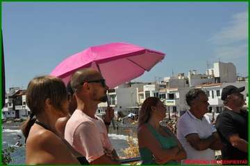 La playa de Ojos de Garza celebra el día grande de sus fiestas con misa y procesión/Agustin Cabrera/TF.